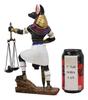 Eblos Ancient Egyptian God Anubis with Justice Scale God of the Dead and the Afterlife Weigh Your Heart Against an Ostrich Feather 10 Inches Tall - -