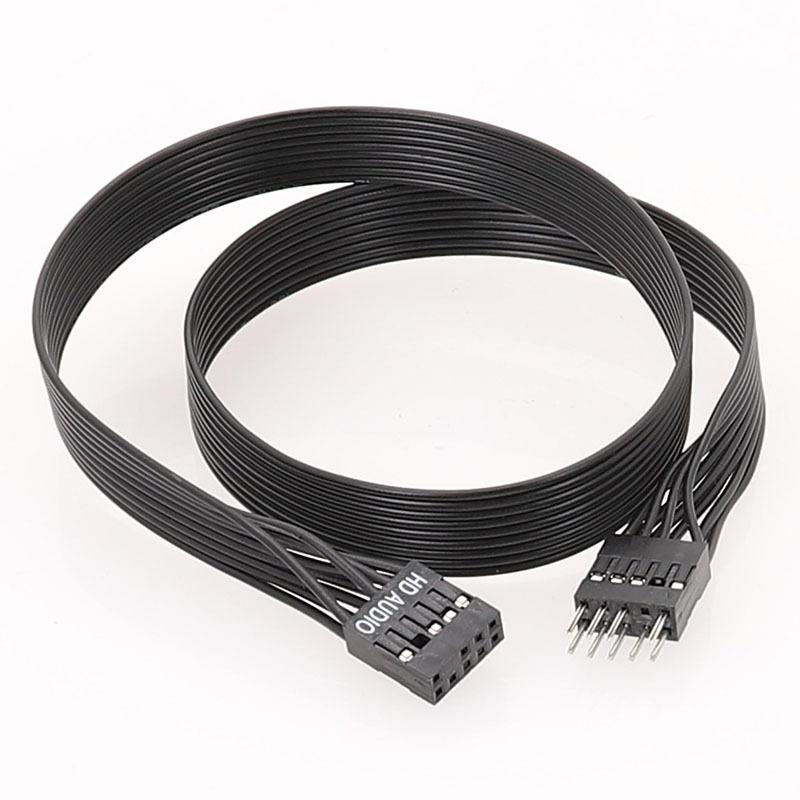 1Pcs 9-Pin Male To Female DIY Accessories 20cm/30cm Computer Motherboard Front Usb 9pin 2.0 Extension Cable