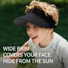 Foldable Empty Top Sun Hat For Boys Girls Summer Outdoor UV Protection Hat Breathable Seamless Portable Anti-ultraviolet Visor Size S