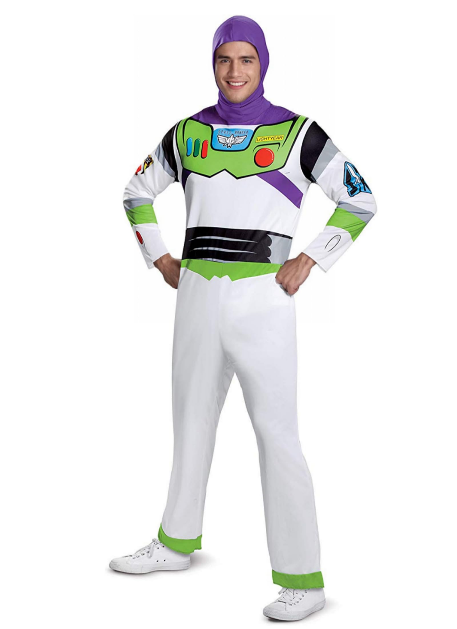 

Мужской делюкс костюм на Хэллоуин для взрослых от Coskawa, Идеально подходит для мероприятий, Comic-Con и развлечений (Один размер подходит всем)