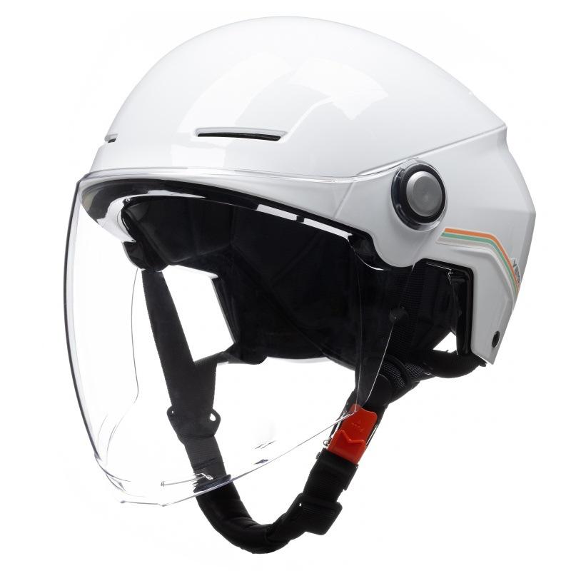Helmet Electric Car Women's Summer Half Helmet 3C Certified Battery Motorcycle Men's Four Seasons Helmet