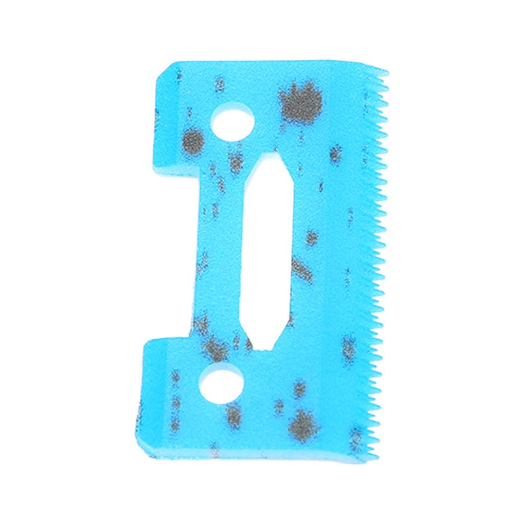 Hair Clipper Cutter Blade Incisive Teeth Replacement Ceramic Cutter Blade for Electric Trimmer Blue