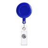 Retractable Badge Reel with Durable Clip and Clear Vinyl Strap for ID Card Holder Suitable for Office Work and Events