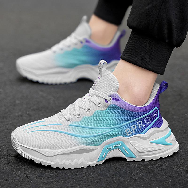 2025 new large size men's shoes four seasons dad shoes fashion casual men's shoes sports trendy shoes men's non-slip and wear-resistant