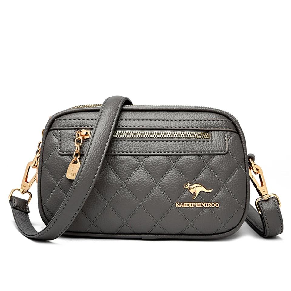 Damen Hochwertige Leder Geldbörse Umhängetaschen Luxus Designer Crossbody Tasche Damen Pendler Handtaschen Mode Damen Umhängetasche