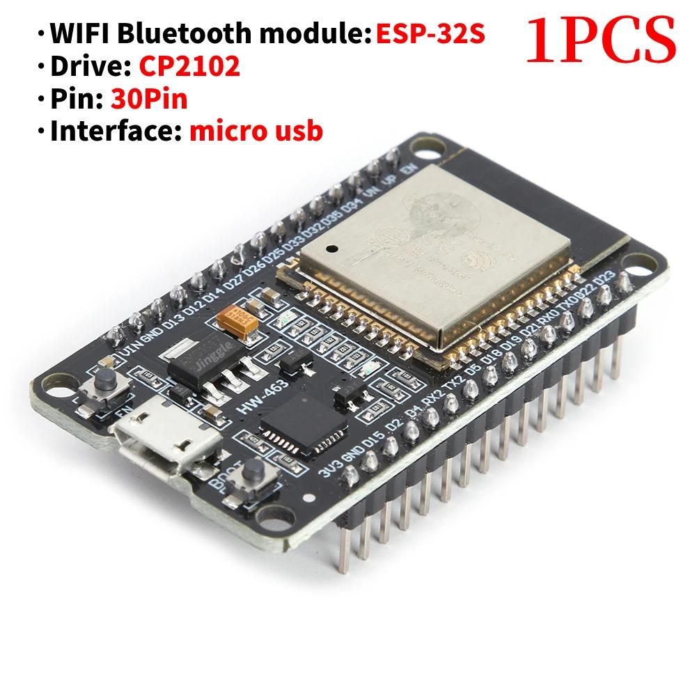 1-3Set ESP32 32 CH340C Development Board TYPE-C Micro USB WiFi+Bluetooth Ultra-Low Power Consumption SPI Wireless Module