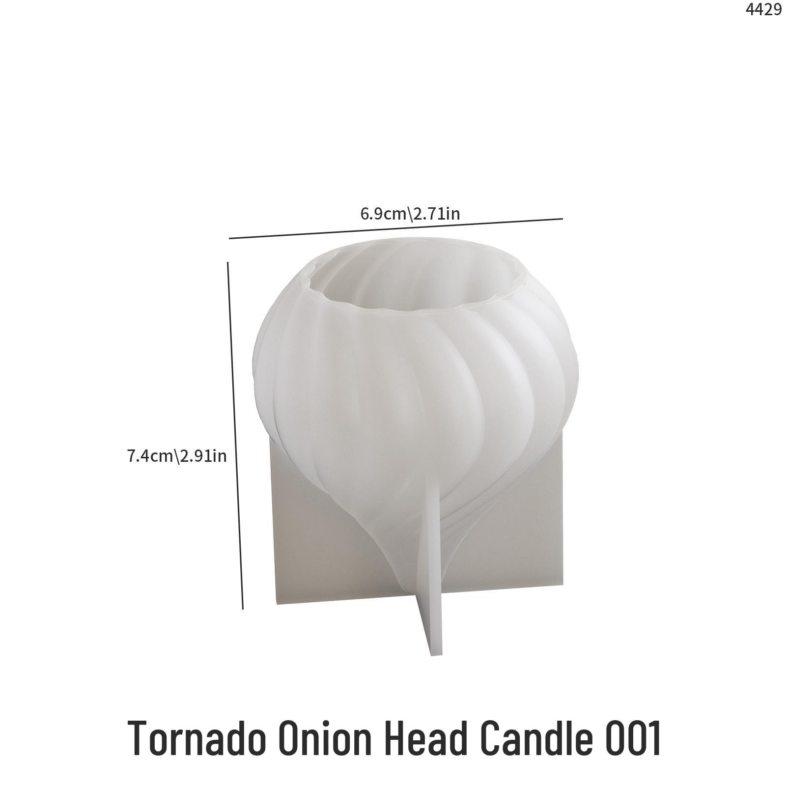 Poppy DIY Garlic and Onion Head Silicone Mold for Candles, Incense, Plaster, Resin, and Epoxy.