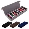 8 Slot Glasses Storage Box Rectangle Sunglasses Storage Container Holder for Home Bedroom Dormitory Tabletop Storage