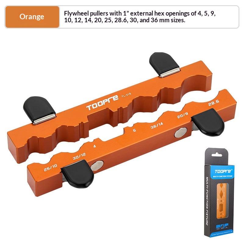 

Bike Universal Table Vise Inserts Clamp Tool Jaw Vice Worktable Bench Vise Repair Fixture Hubs Pedals Axles Forks Wheelsets помаранчевий