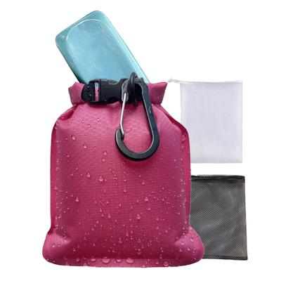 Travel Soap Bag Waterproof Leakproof Bar Soap Pouch with Foaming Nets Portable Soap Container for Gym Camping Swimming Travel Vacation