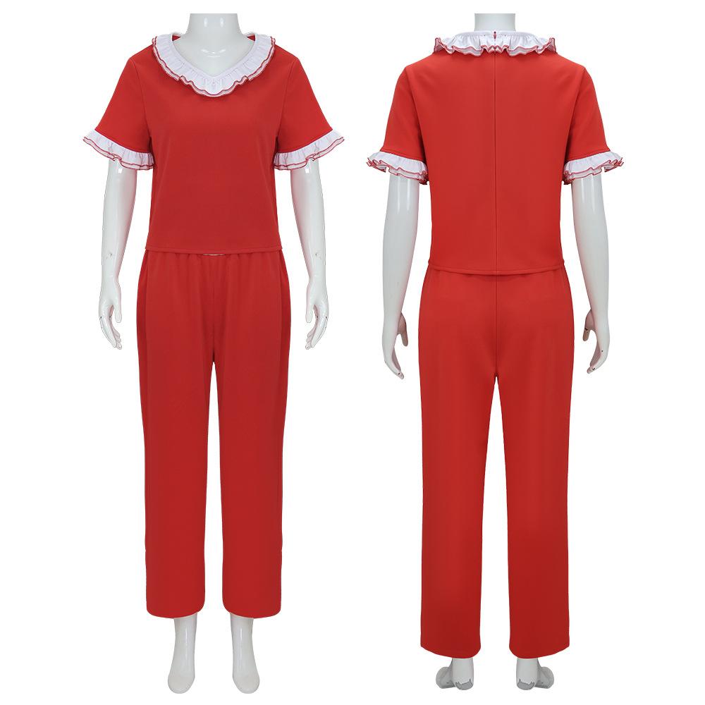 Sally O'malley Costume Women Red Kick Lady Outfit Saturday Night Retro Style Sally Omalley Im 50 Costumes