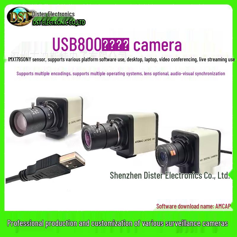 4K USB Webcam for Live Streaming and Video Conferencing