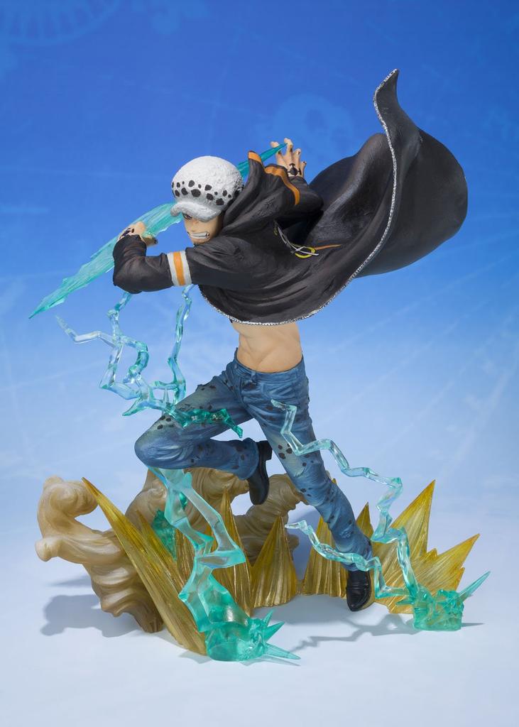 TAMASHII NATIONS Figuarts ZERO ONE PIECE Trafalgar Law Gamma Messer Ca. 175 mm ABS PVC Fertige Figur - - & Vorgefärbt
