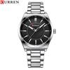 Curren 8407 Men's Quartz Business Watch with Steel Band