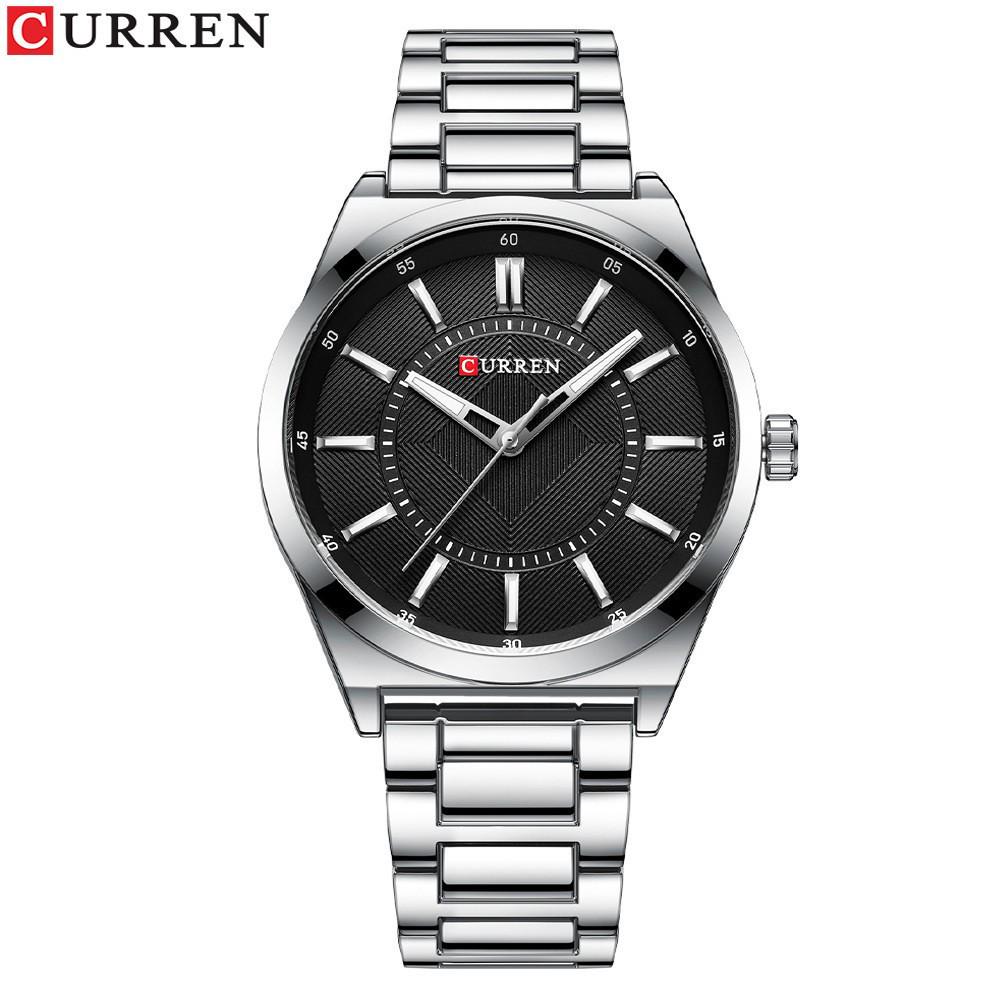 Curren 8407 Men s Quartz Business Watch with Steel Band