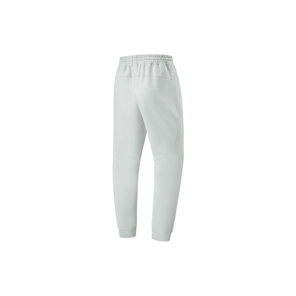 Li Ning Professional Basketball Collection Knitted Sweatpants Men's Road Gray AKLT883-4