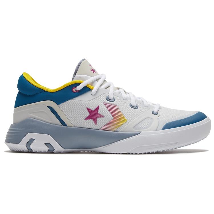 Converse G4 Basketball Shoes White Blue Men's 168792C