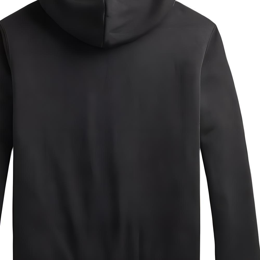Polo Ralph Lauren SS22 Fleece Lined Hooded Pony Pattern Sweatshirt Unisex Black 710868912001