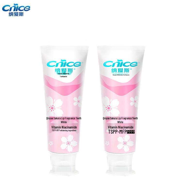 Nice Flower White Cherry Blossom Toothpaste