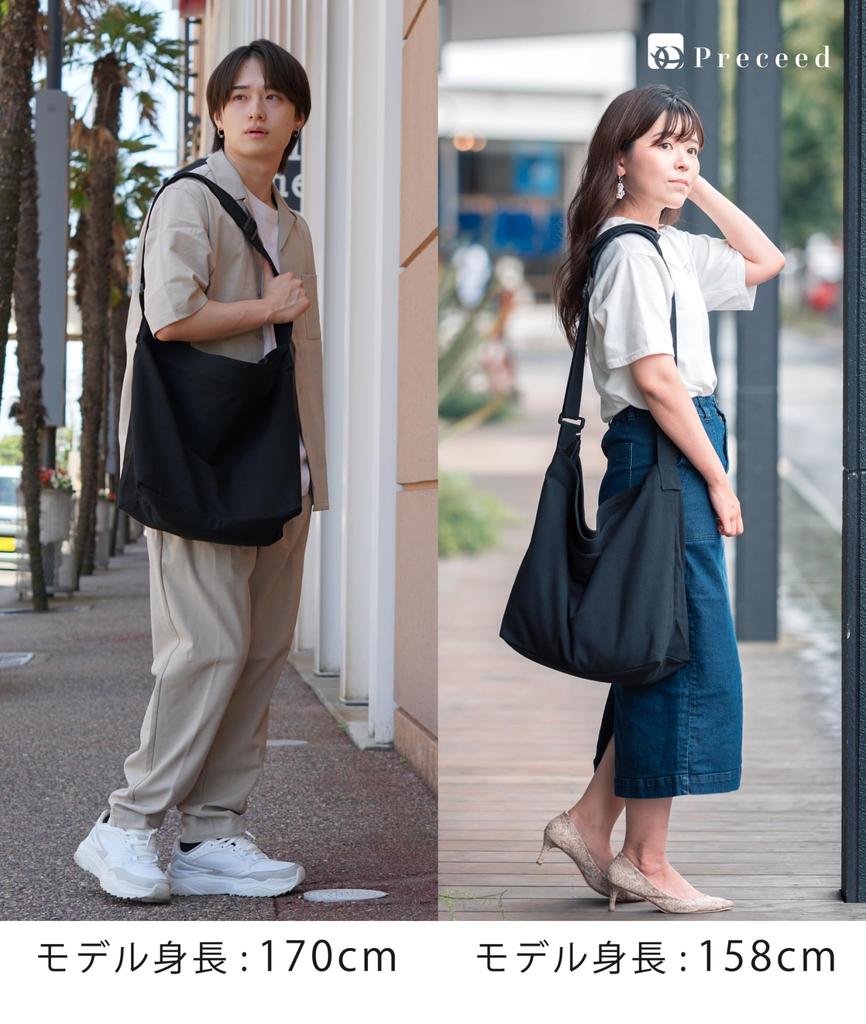 Tote Bag Canvas Shoulder Bag [Preceed] Men's