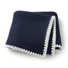 1pc Solid Hue Seamless Knit Infant Blanket 35X28 Inch Year Round Cozy Throw for Toddlers Nursery Stroller Travel Home Decor