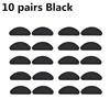 10/20pcs Glasses Nose Pads Adhesive Silicone Nose Pads Non-slip Transparent Nosepads for Glasses Eyeglasses Eyewear Accessories