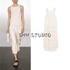 MD Spring/Summer New Arrival Women's Clothing Normcore Stylish Elegant Drape Vest Dress Tiered-Ruffle Long Dress 6681530