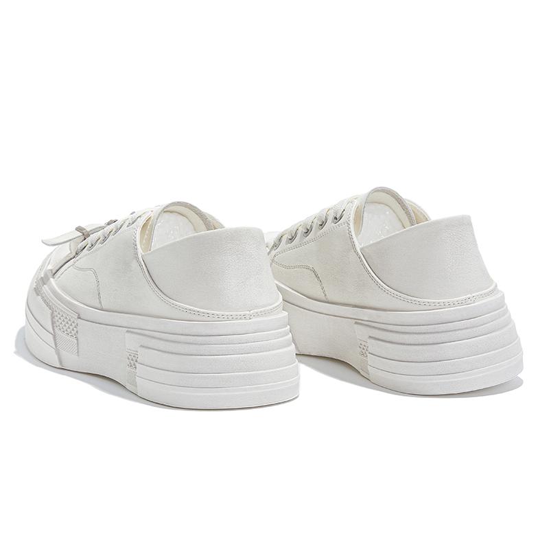 Mode AIYUQI 2025 neue Damen-Sneaker Schuhe Retro dicksohlige weiße Schuhe für Damen Übergröße lässige Skateboard Damen-Schuhe