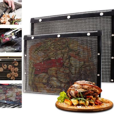 1 szt. Niezbędne na podwórko, wielokrotnego użytku torby z siatki do grilla BBQ, idealne do grilli węglowych i elektrycznych - idealne dla miłośników gotowania na świeżym powietrzu i grillowania