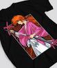 Camiseta Unisex Samurai X Rurouni Kenshin Cotton Anime Tshirt