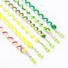 6PCS/lot Rainbow Color Headband Cute Girls Hair Band Crystal Long Elastic Hair Bands Headwear Hair Accessories