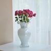 Glass Flower Vase Luxury Aesthetic Flowers Vase Modern Colorful Creative Vases Ornaments Living Room Decorative Accessories