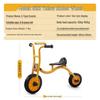 Kindergarten-Dreirad für Kinder 2-8 Jahre - Outdoor-Pedal-Fahrrad für Kleinkinder mit Eltern-Kind-Funktion