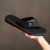 Men's Genuine Leather Sandals Men's Platform House Slippers Man Summer Man Flip Flops Genuine Mens Slipper Flip-flops Shoes Flop