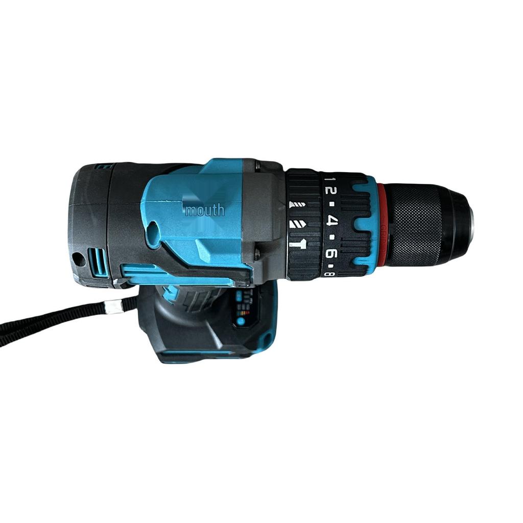 Cordless 13mm Brushless Hand Drill with Hammer Function and Rechargeable Lithium Battery