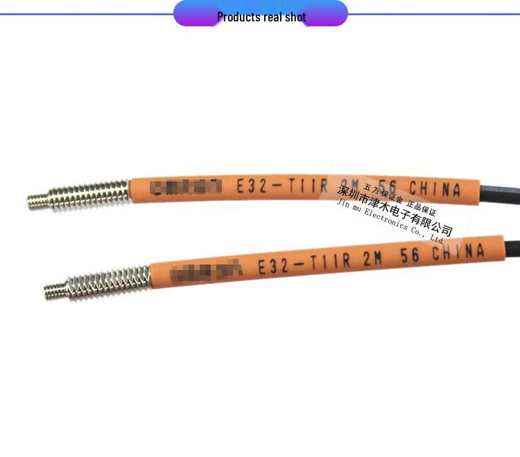 Original E32-T11R M4 Fiber Optic Sensor - Through-beam Type, Long-Distance Detection