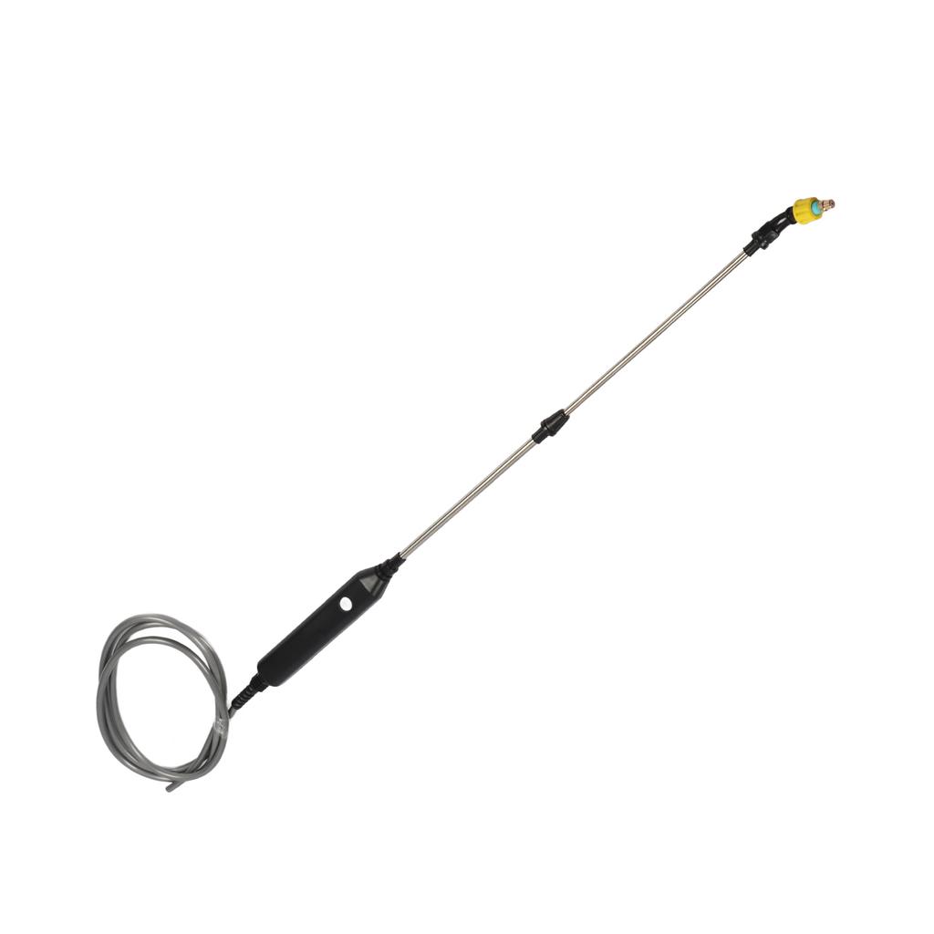 Electric Sprayer Adjustable Nozzle Battery Powered Watering Wand Auto Pumping Sprayer with Telescopic Rod for Garden Plant