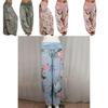 Pantaloni da Yoga Harem da Donna Thailandesi con Comoda Vita Elastica e Vestibilità Ampia