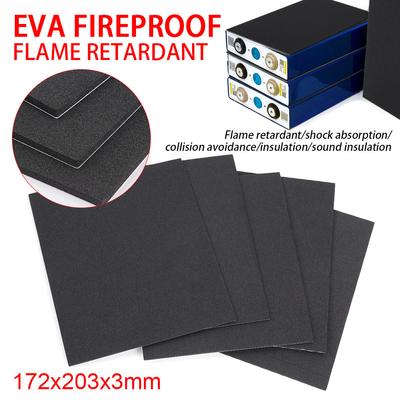 1/3 peças Isolador de Bateria de Espuma EVA Adesivo 203*172*3mm Isolamento Anticolisão para Pacote de Células LiFePo4 3.2V 280Ah 320Ah 310Ah DI