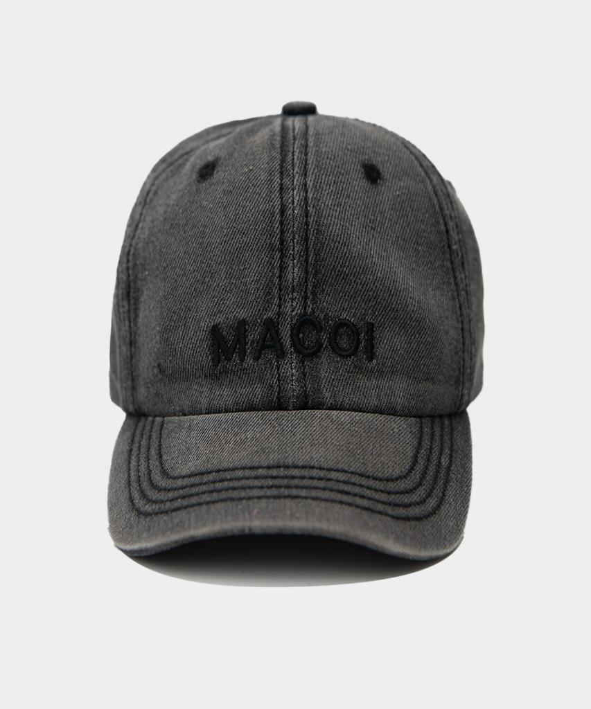 Makoi [Set] Essential Graphic Logo Design Ball Cap 3-Piece Set
