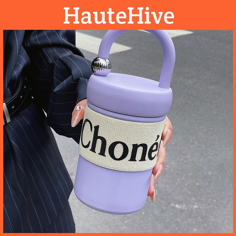Classic Insulated Travel Mug With Handle For Home Office And Gift For Teens violetto