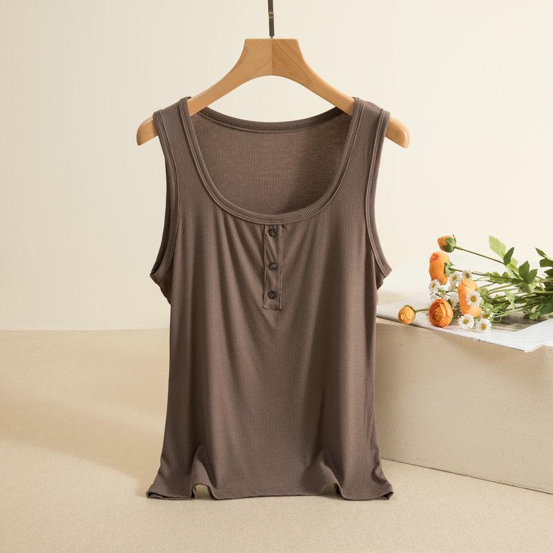 

Женская универсальная белая майка без рукавов - Утягивающая, летняя одежда против просвечивания XL