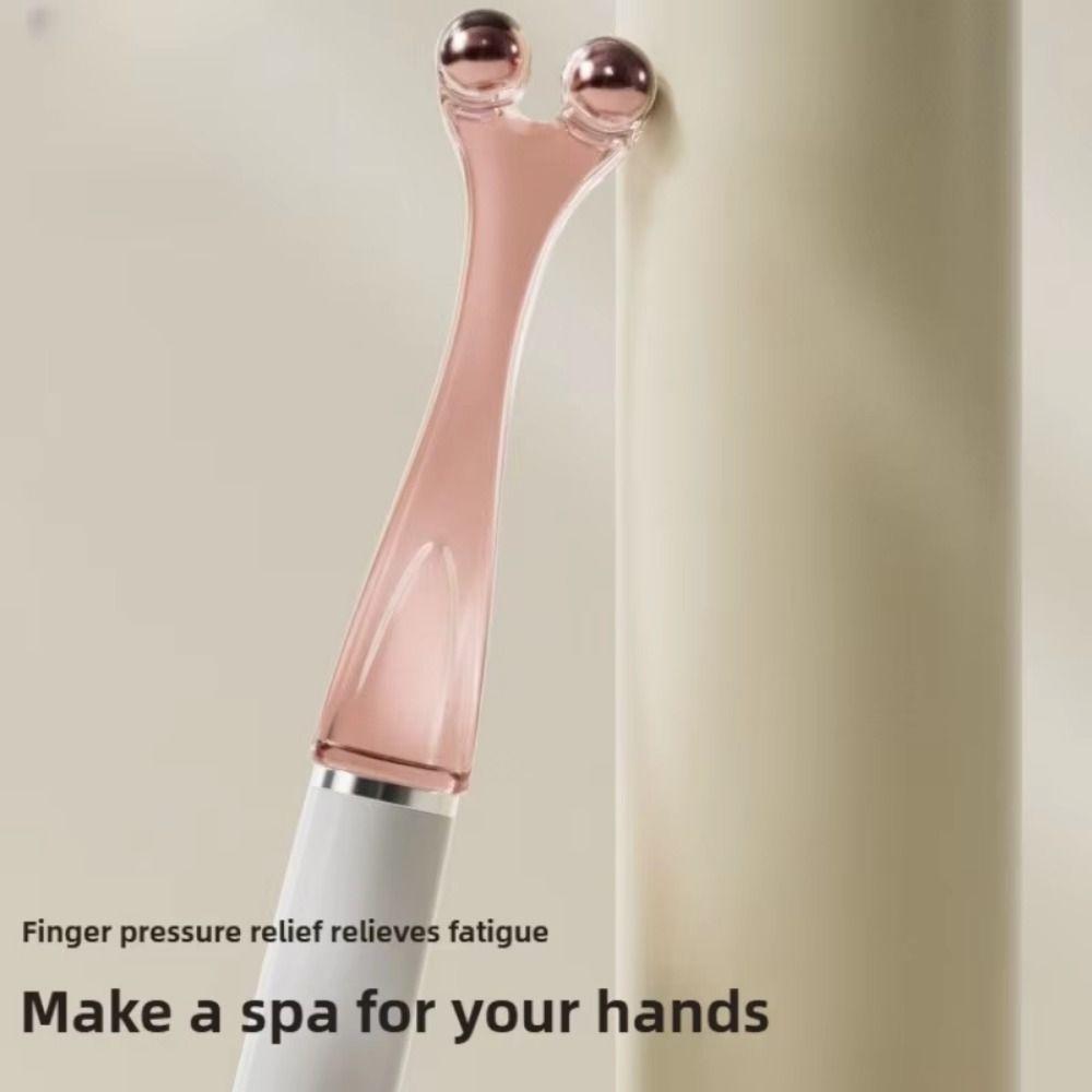 Handheld Finger Massager Roller Magnet Bead Hand Acupuncture Points Massager Finger Fatigue Relief