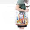 Transparent Waterproof Shoulder Bag Women's Commuter Large Capacity Tote Crossbody Bag