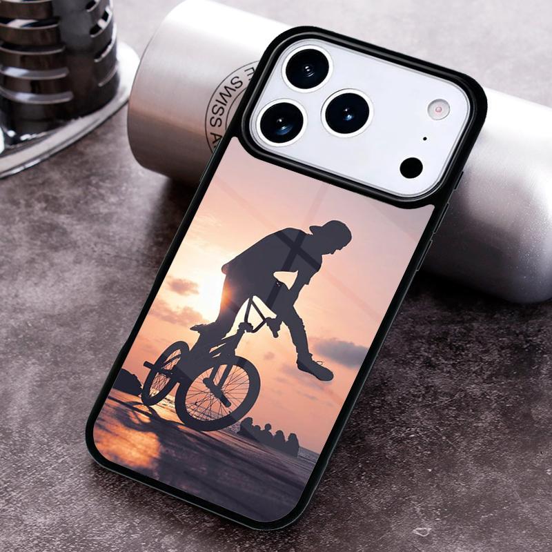 BMX Bike Extreme Phone Case For iPhone 17 16 15 14 13 12 11 Pro Max Plus 17Air Soft Silicone Cover