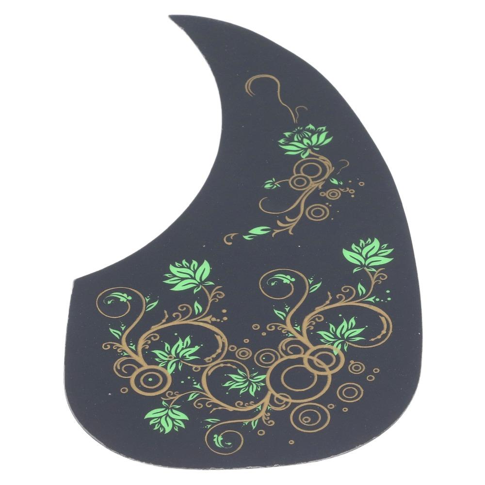 Black Guitar Scratch Plate Celluloid Acoustic Guitar Pick Guard For Acoustic Guitar