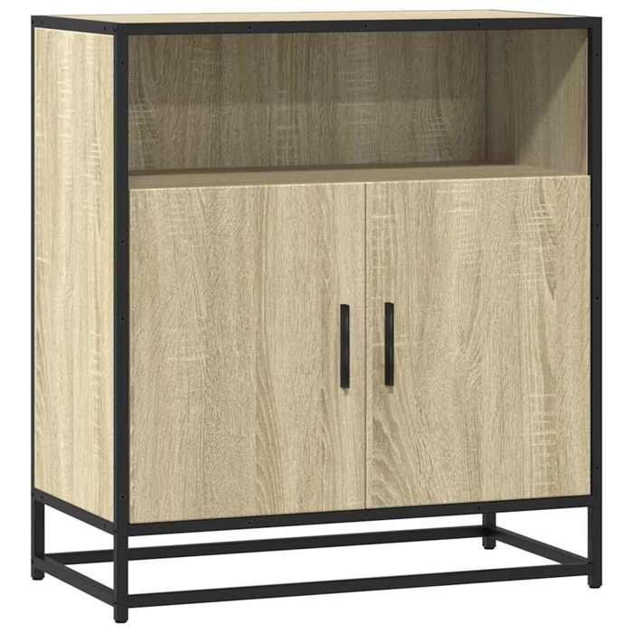VidaXL Buffet Sonoma Oak 68x35x76 Cm Engineered Wood, Storage Cabinet, Entryway Furniture, Accent Furniture, Furniture of 849000