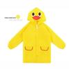 Cartoon Kids Raincoat Waterproof Thickened Full Body Poncho Cute Animal Hooded Rainwear For Boys Girls Outdoor School Daily Use