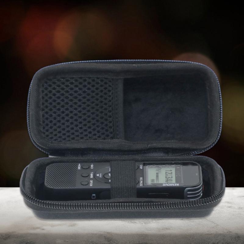 Portables EVA Hard Carrying Case Protective Storage Bag for ICD-PX470 PX370 TX650 UX570 Recorders, Case Only