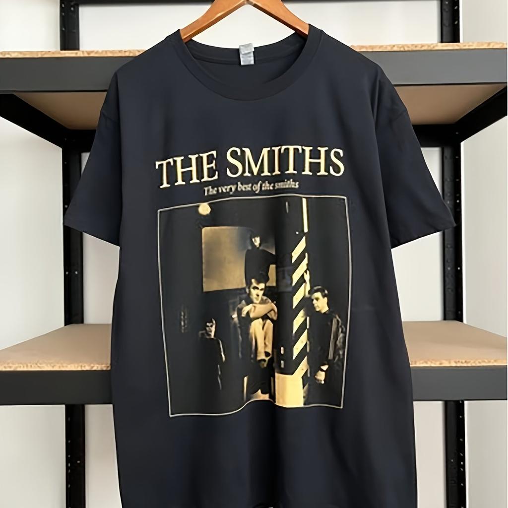 The Very Best Of Smiths Black Tshirt Unisexs Tshirt Summer New Style Unisex Casual And Fashionable Tshirt